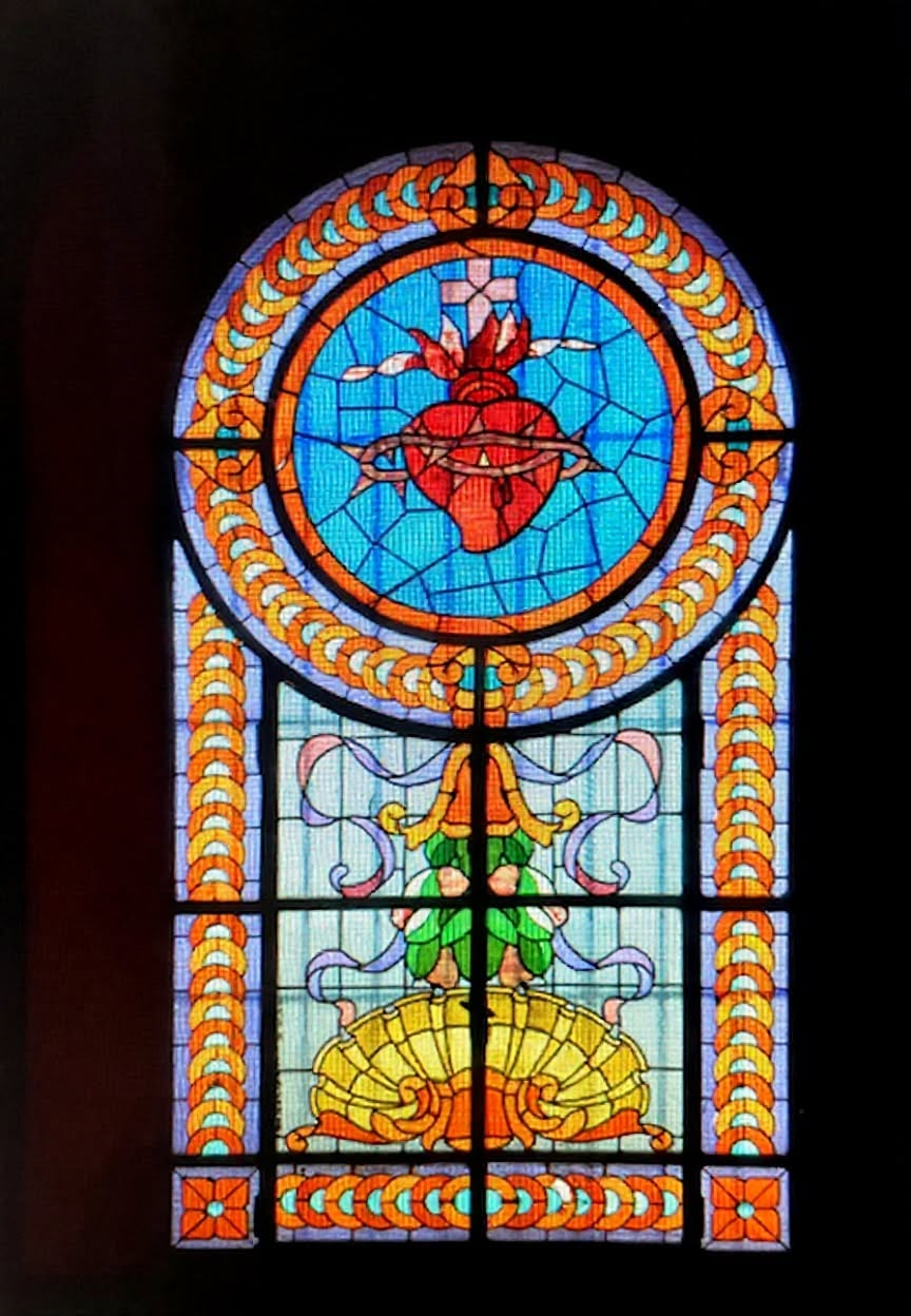 Vetrata artistica di Luigi Costa