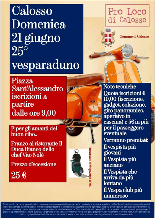 25° vesparaduno